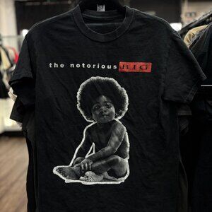 Vintage Notorious B.I.G. Ready to Die T-Shirt Men’s Small | 90s Hip-Hop Rap Grap